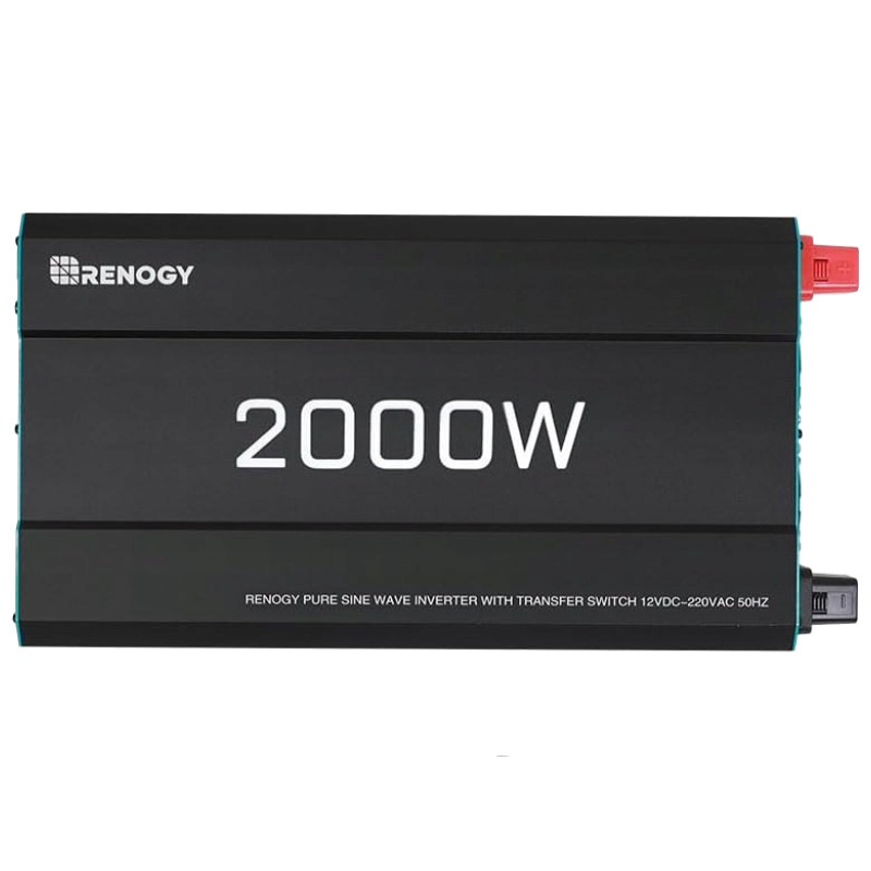 Przetwornica napięcia Renogy 2000 W do kampera, przyczepy